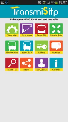 Transmilenio y SITP android App screenshot 7